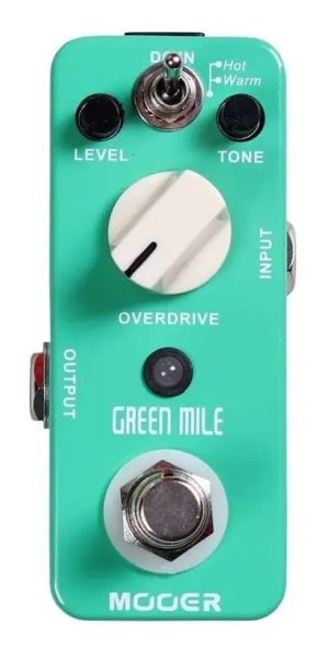 Mooer Green Mile Overdrive Pedal De Micro Coral